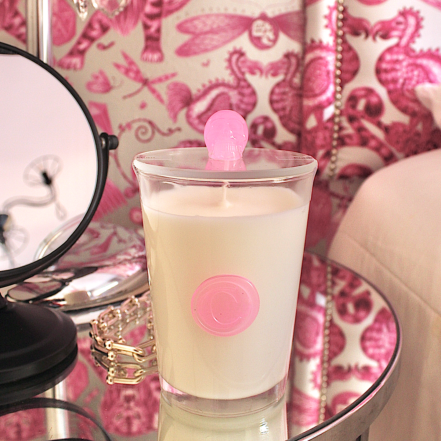 Vela Aromatica Bubble Gum de Fresa