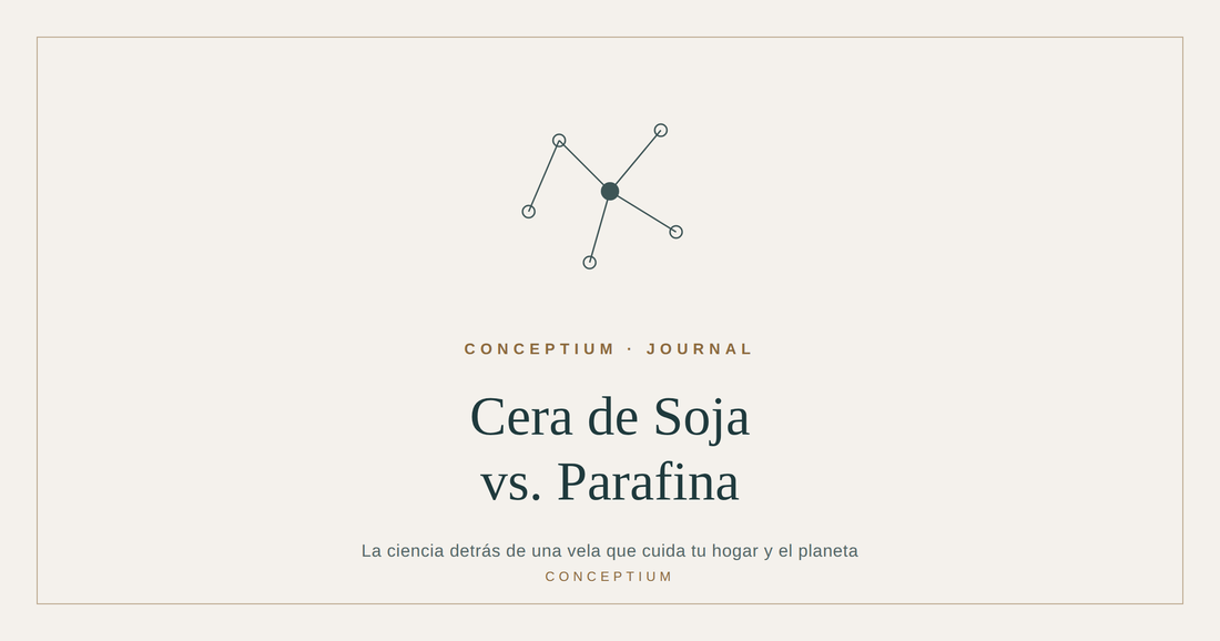 Cera de Soja vs. Parafina: La Ciencia Detrás de una Vela que Cuida tu Hogar y el Planeta