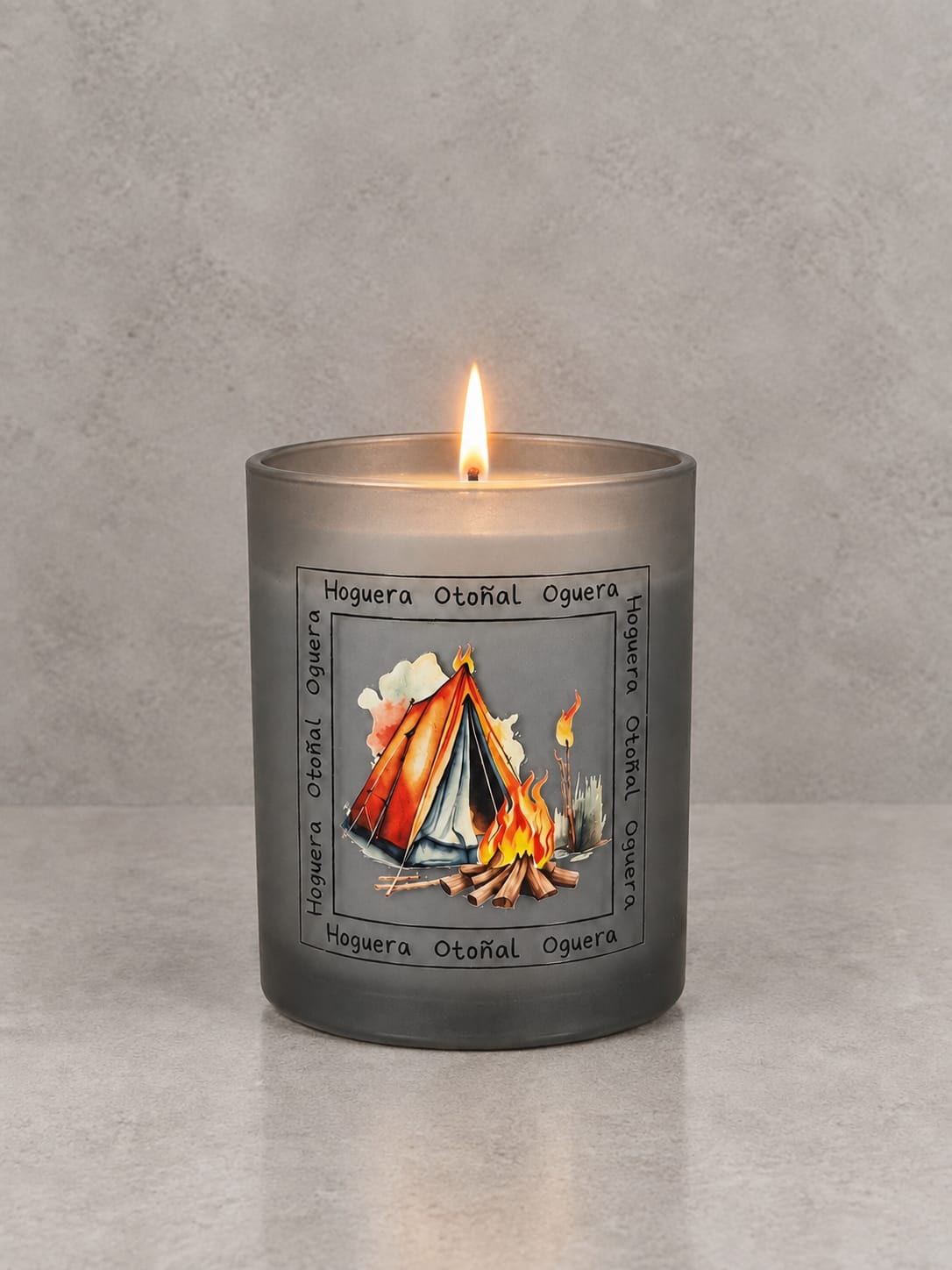 Autumn bonfire