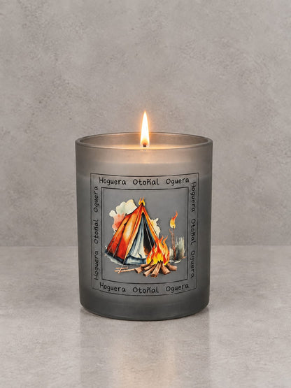 Autumn bonfire