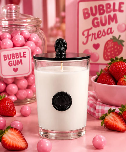 Strawberry Bubble Gum Scented Candle