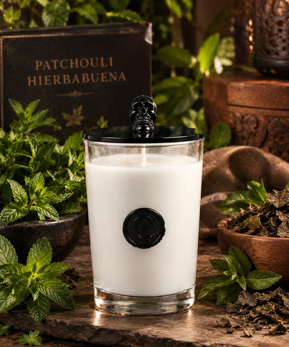 Patchouli & Spearmint Scented Candle