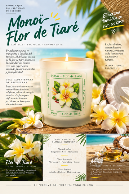 Tiare flower~Monoi