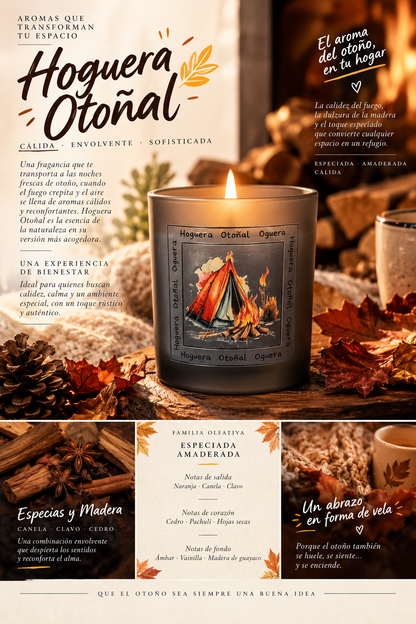 Autumn bonfire